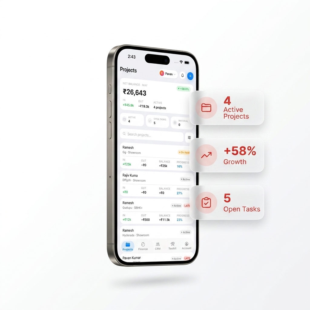 InteriorOS Mobile App Workspace